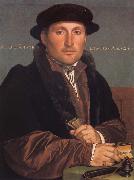 Hans holbein the younger Portrait of a young mercant USA oil painting artist